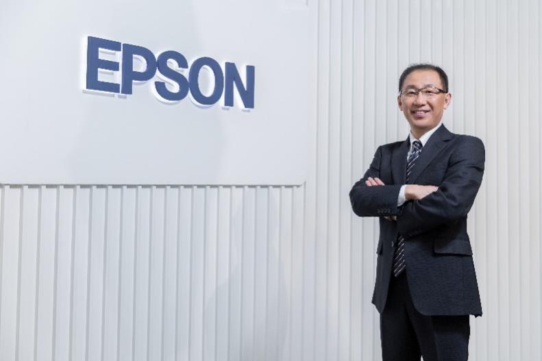 愛(ài)普生(中國(guó))有限公司董事長(zhǎng)兼總裁深石明宏。受訪(fǎng)者供圖