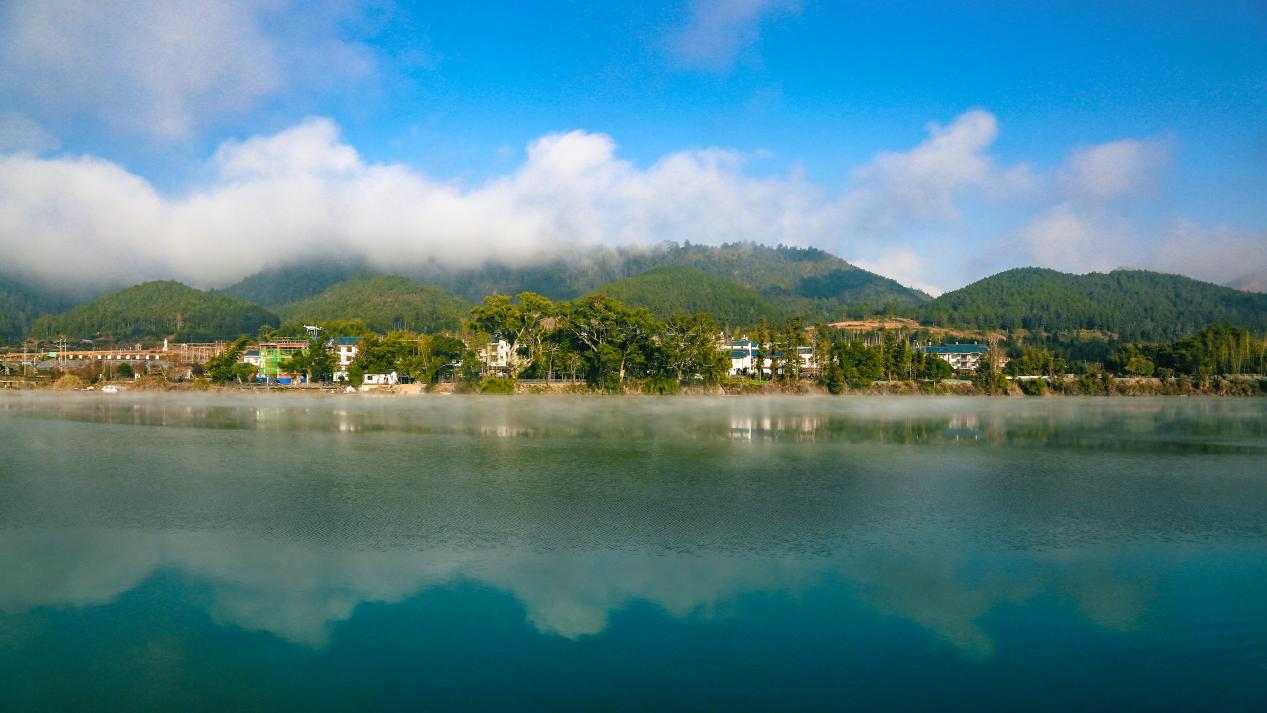 金溪沿岸將樂段。受訪者供圖