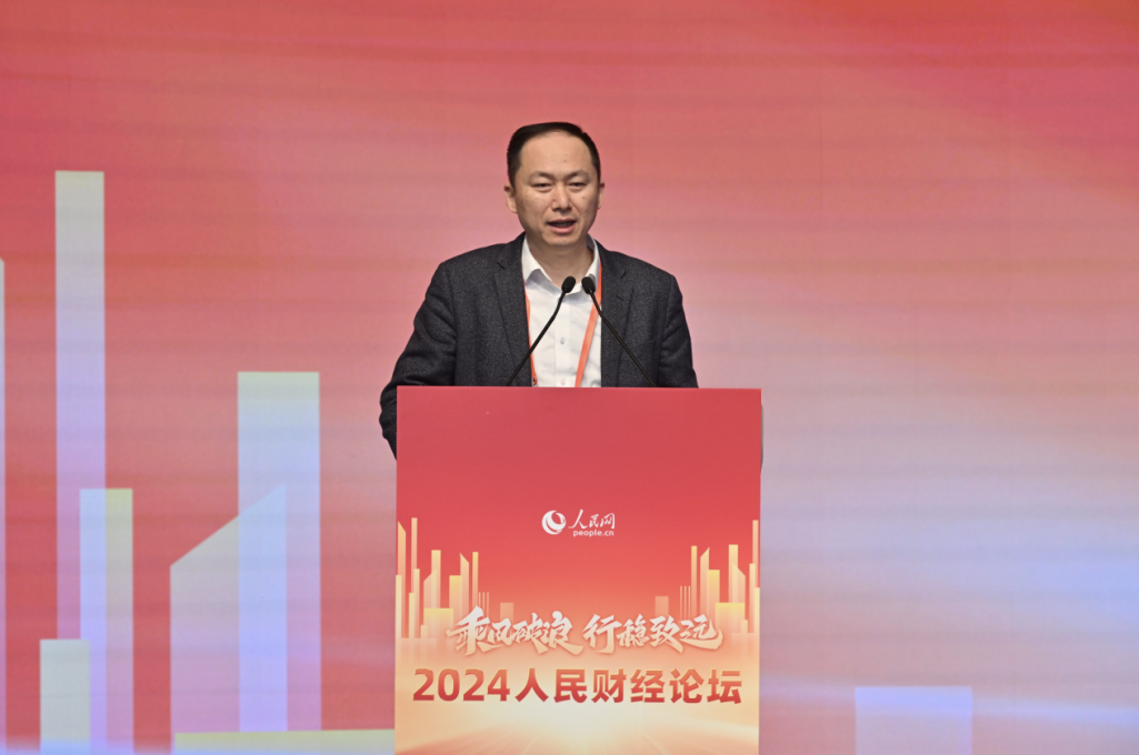 京東集團副總裁、京東探索研究院院長何曉冬。人民網(wǎng)記者 翁奇羽攝