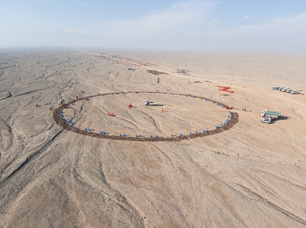 無線節(jié)點儀器檢測現(xiàn)場。受訪者供圖