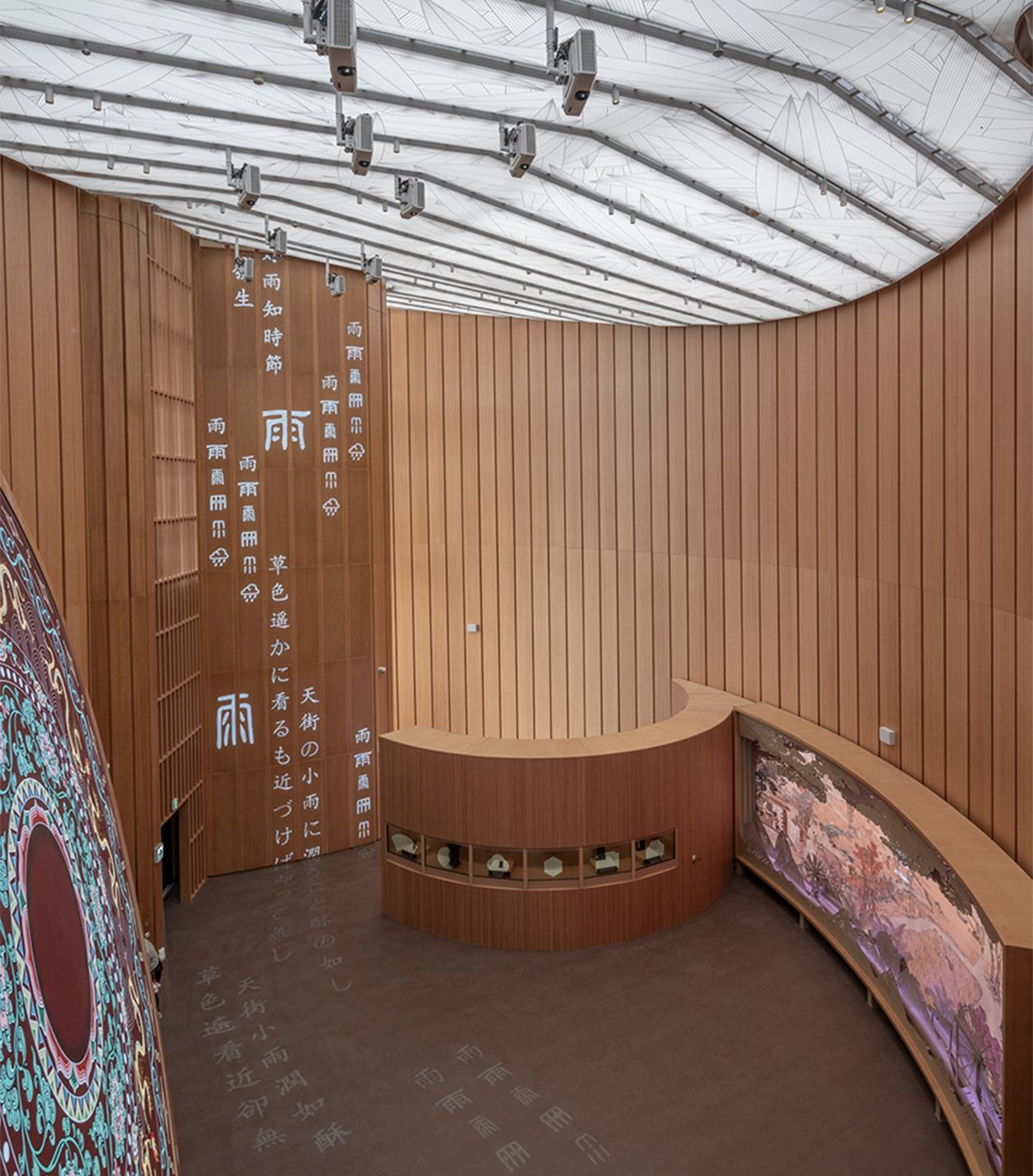 大阪世博會(huì)中國館室內(nèi)展陳設(shè)計(jì)。受訪者供圖