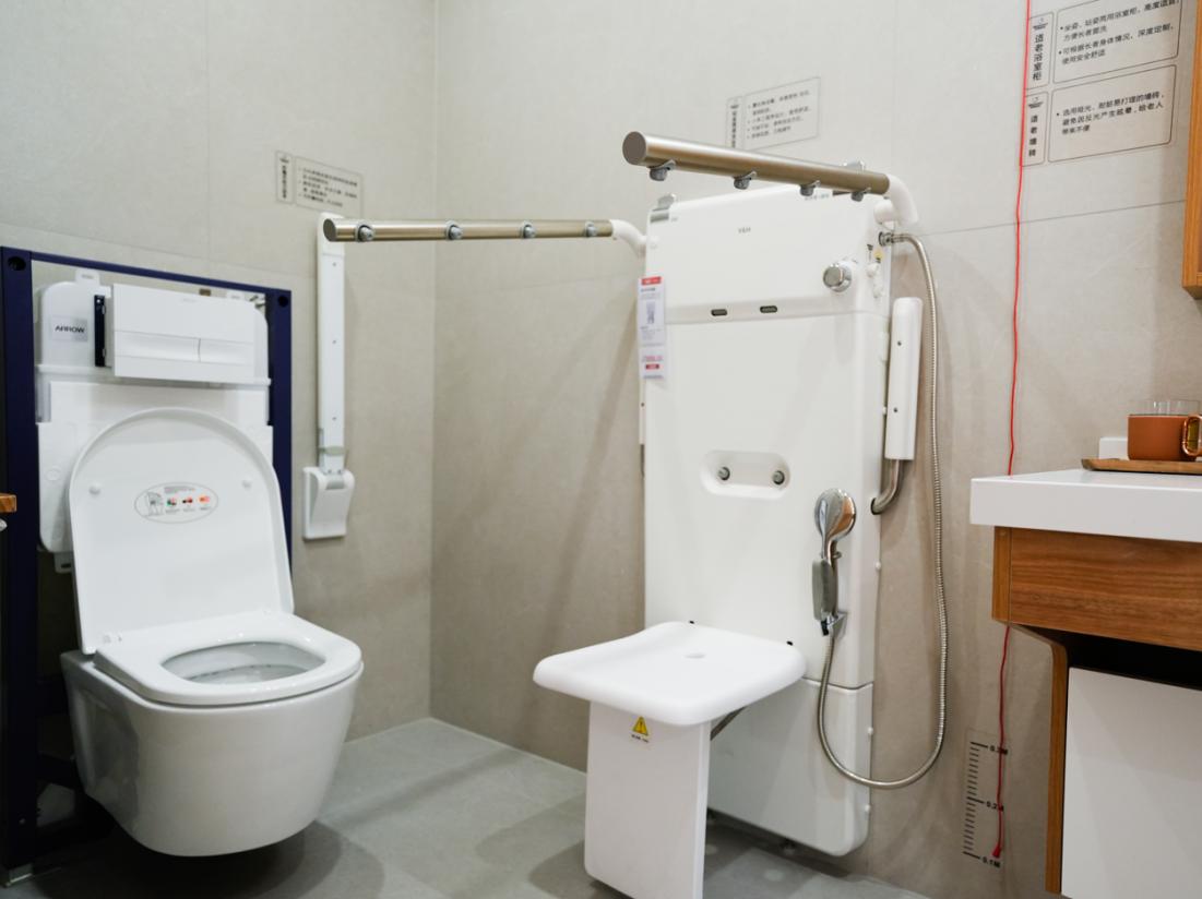 位于北京市崇文門的適老化樣板間。受訪者供圖