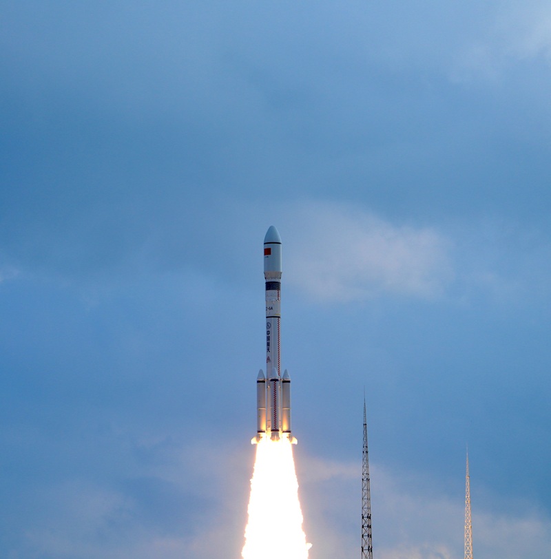 我國成功發(fā)射衛(wèi)星互聯(lián)網(wǎng)低軌05組衛(wèi)星。太原衛(wèi)星發(fā)射中心供圖