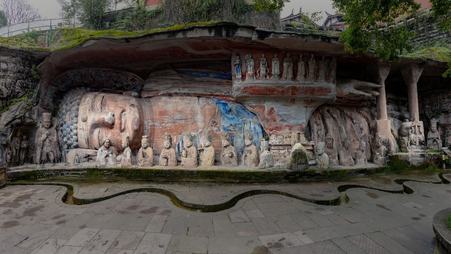 大足石刻一景。受訪者供圖
