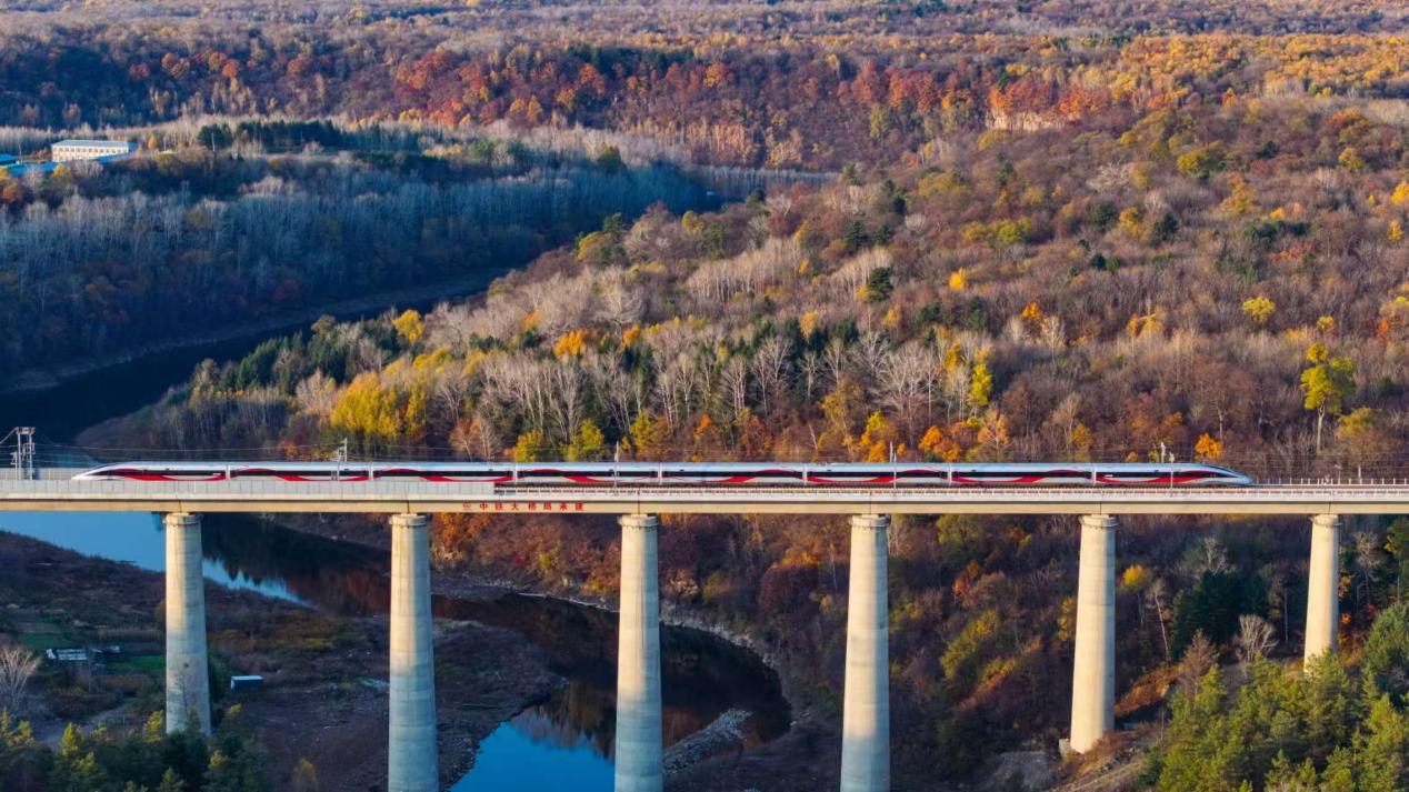 沈白高鐵正式開通運(yùn)營(yíng)。受訪方供圖