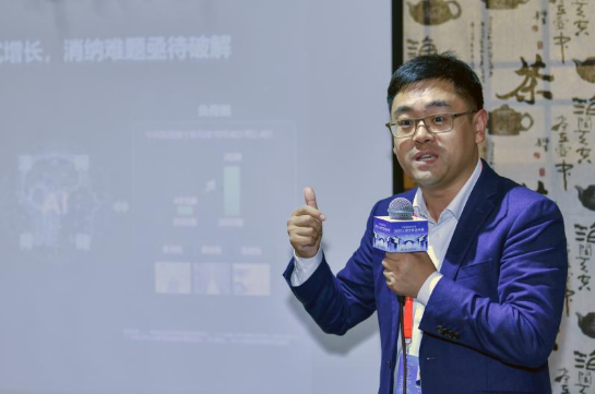 科大訊飛副總裁、羚羊公司總裁徐甲甲。人民網記者 任峰濤攝