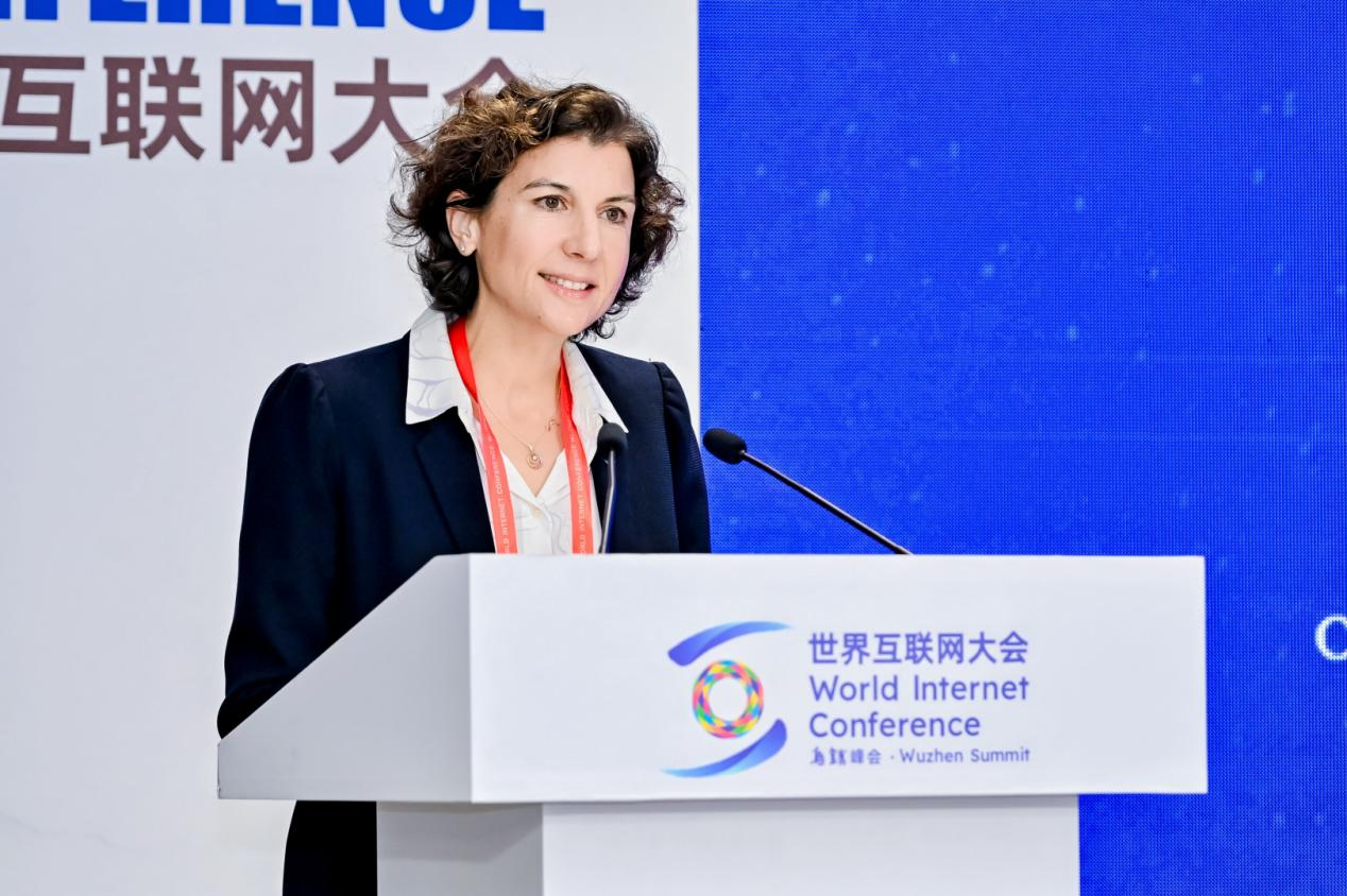 聯(lián)合國難民事務高級專員署駐華代表穆索菲。主辦方供圖