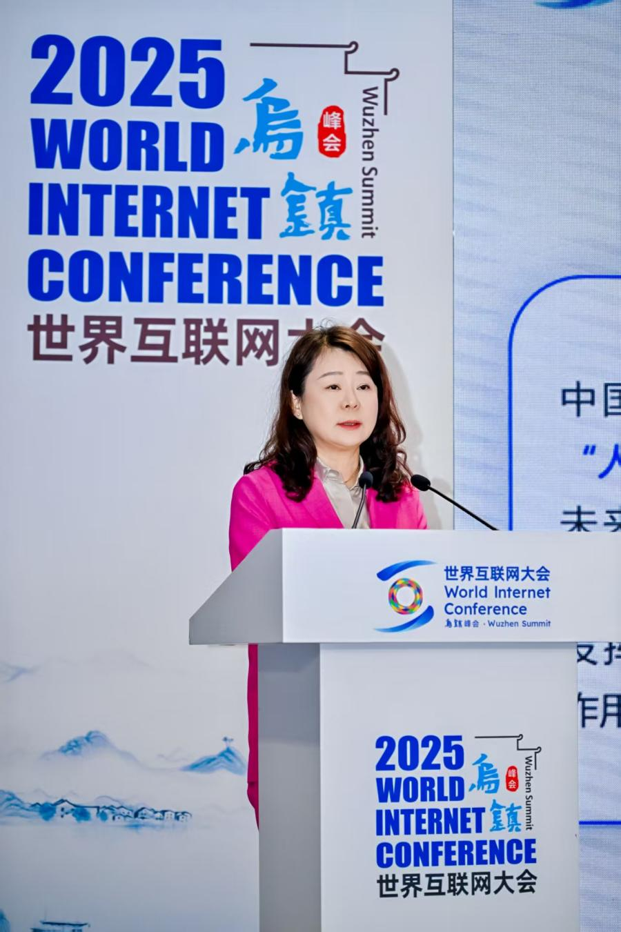 中國互聯(lián)網(wǎng)發(fā)展基金會秘書長劉紅巖。主辦方供圖