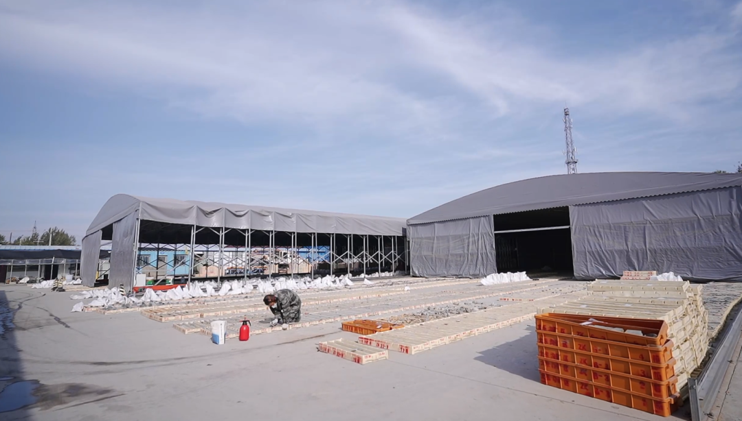 大東溝金礦鉆探工程施工現(xiàn)場。自然資源部供圖