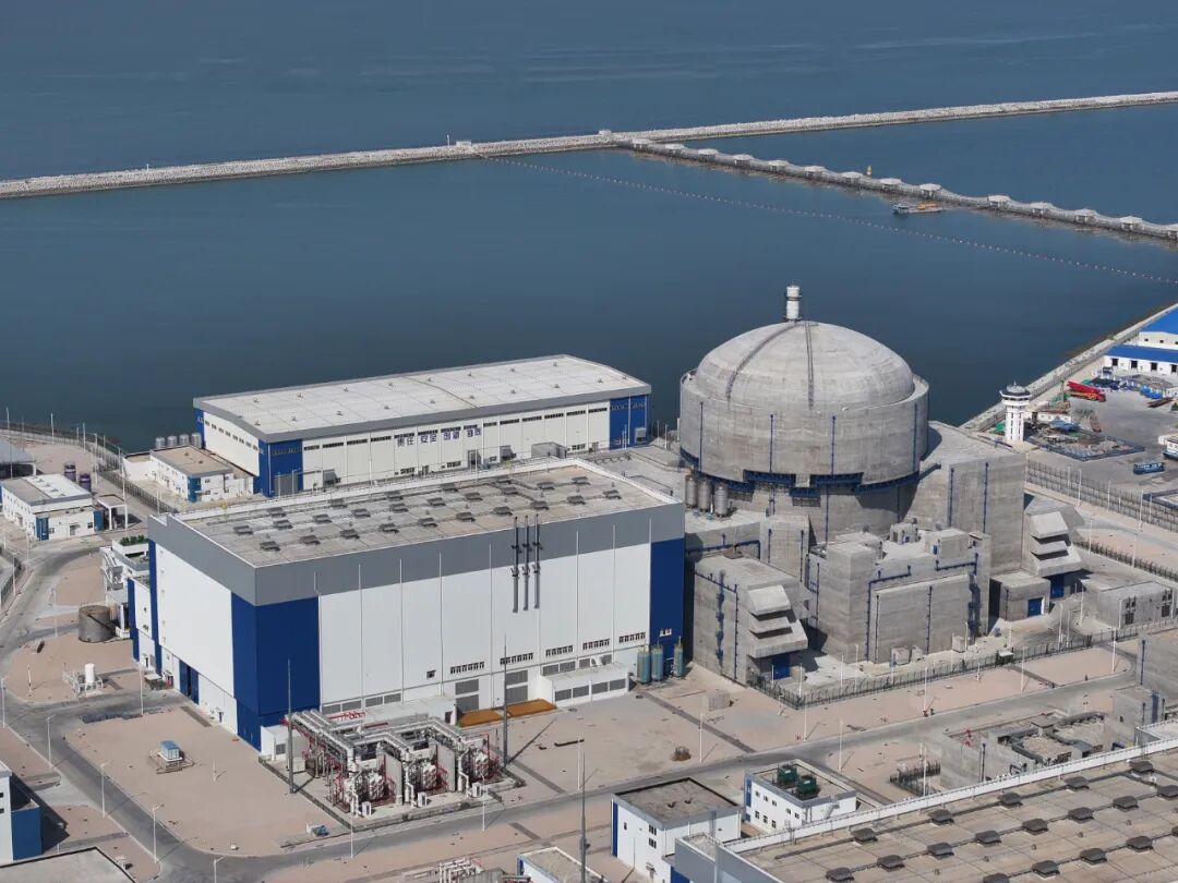 漳州核電2號(hào)機(jī)組并網(wǎng)發(fā)電。受訪(fǎng)者供圖