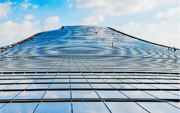 深圳前?！とA發(fā)冰雪世界屋頂光伏幕墻。受訪者供圖