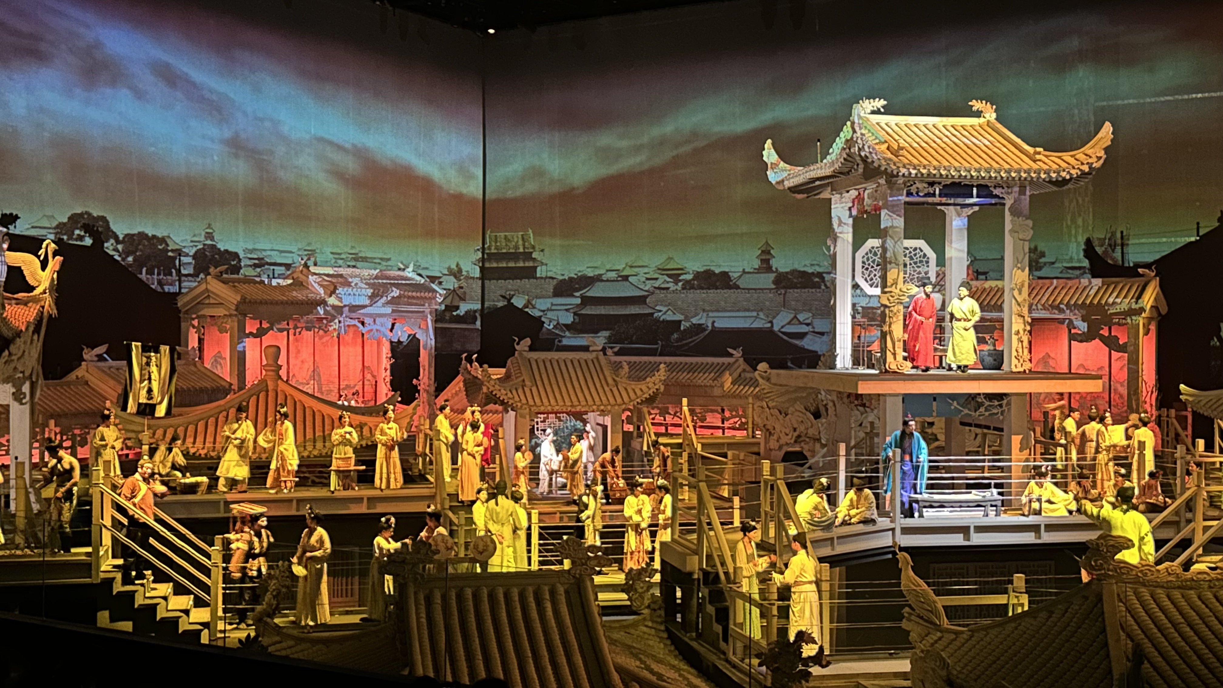 幻城戲劇情境空間。人民網(wǎng)記者 王紹紹攝