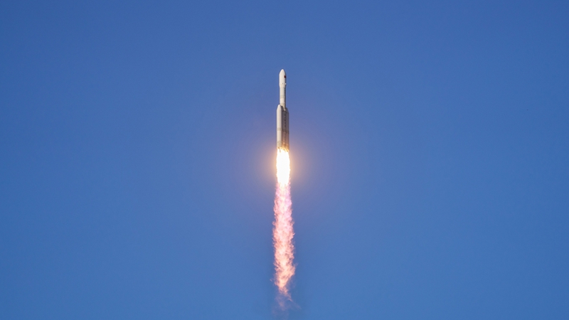 力箭二號(hào)運(yùn)載火箭首飛成功。中科宇航供圖