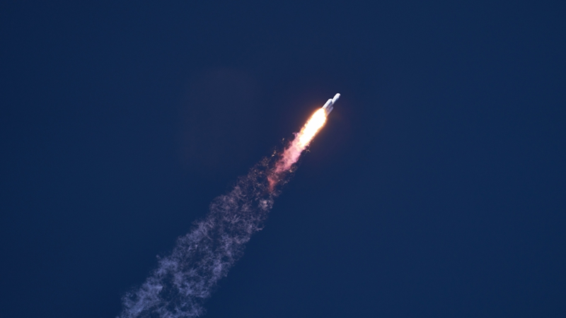 力箭二號(hào)運(yùn)載火箭首飛成功。中科宇航供圖