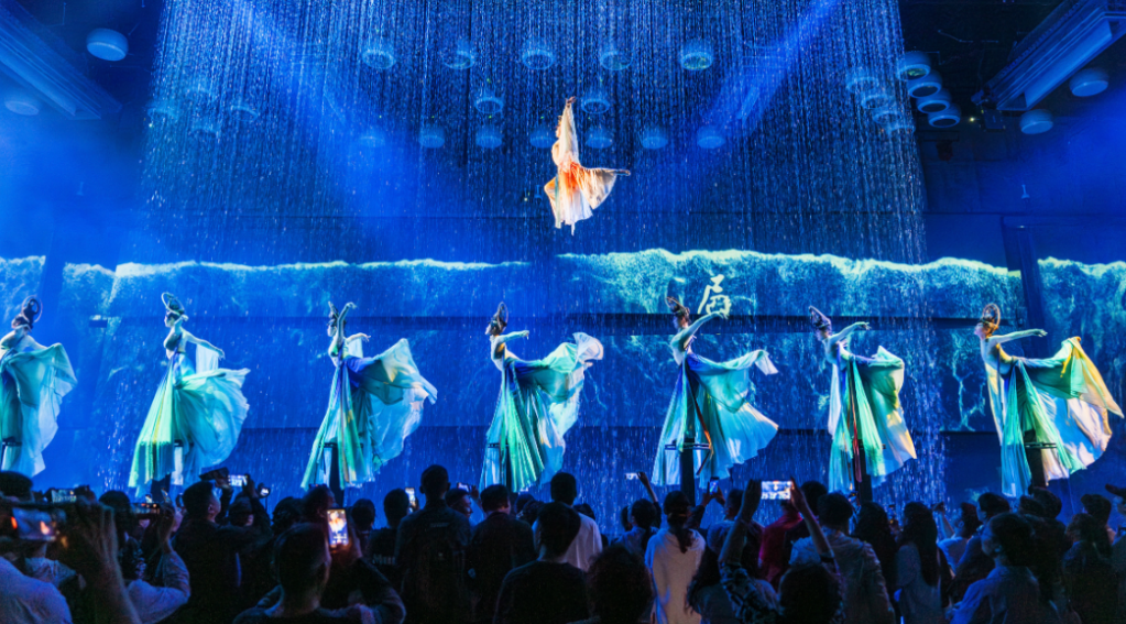 《尋跡洛神賦》演出場景。受訪者供圖