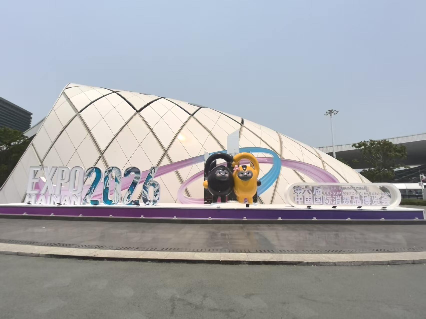 第六屆中國國際消費品博覽會會場。人民網(wǎng)記者 毛雷攝